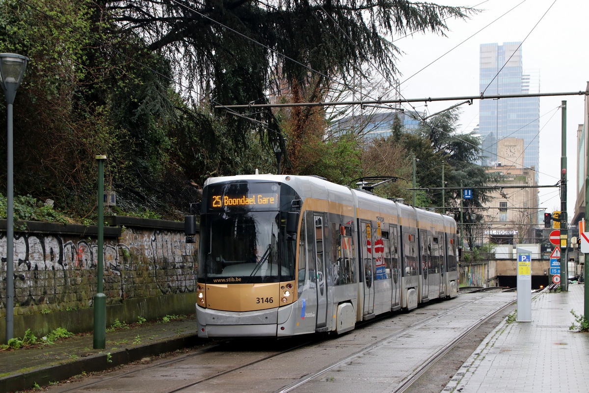 Брюссель, Bombardier T3000 № 3146