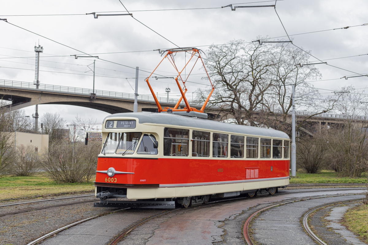 Прага, Tatra T2R № 6003