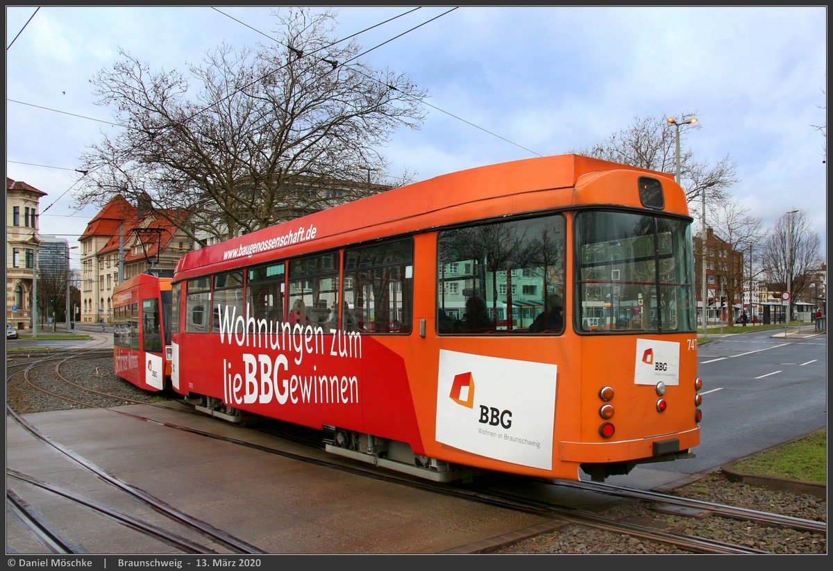 Braunschweig, Duewag B4 # 7471