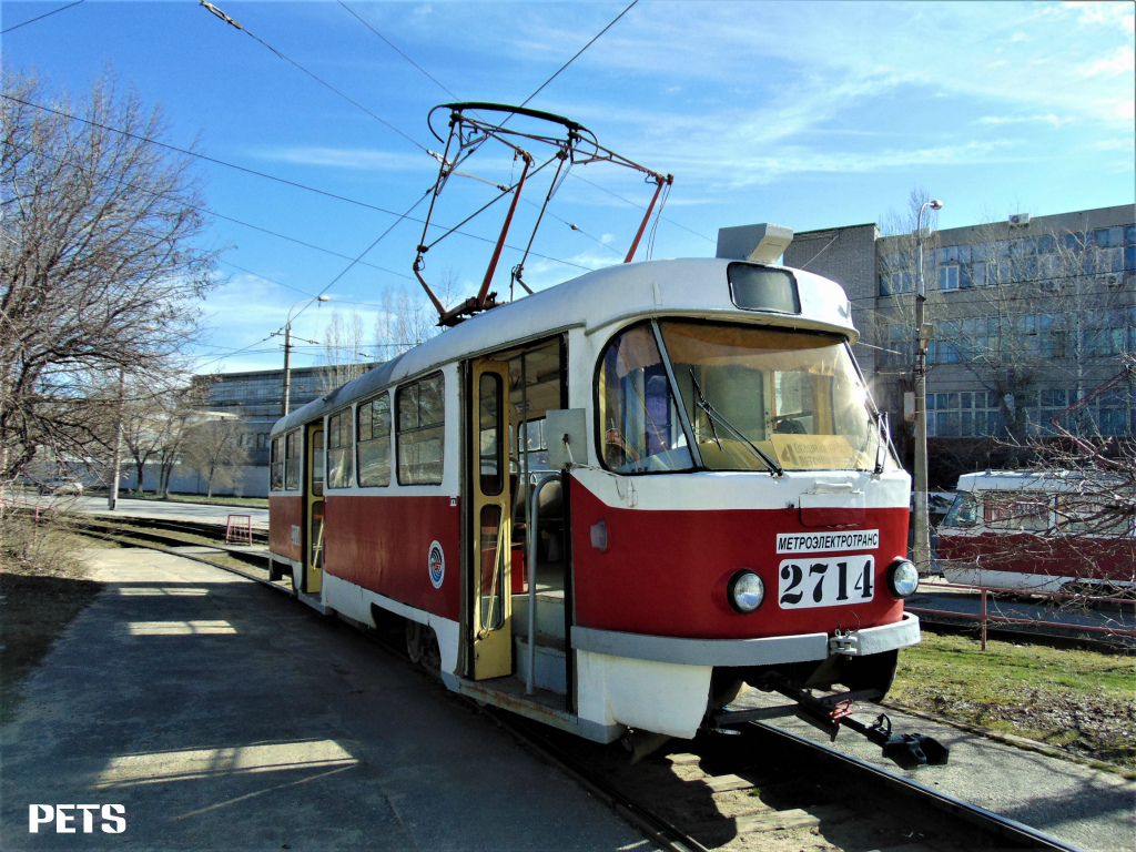 Волгоград, Tatra T3SU № 2714