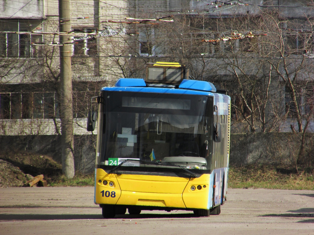 Lviv, LAZ E183D1 č. 108