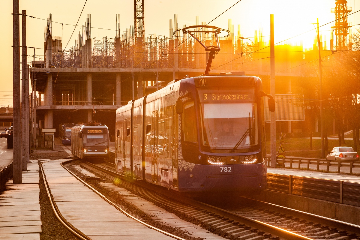 Kyjev — Tramway lines: Rapid line