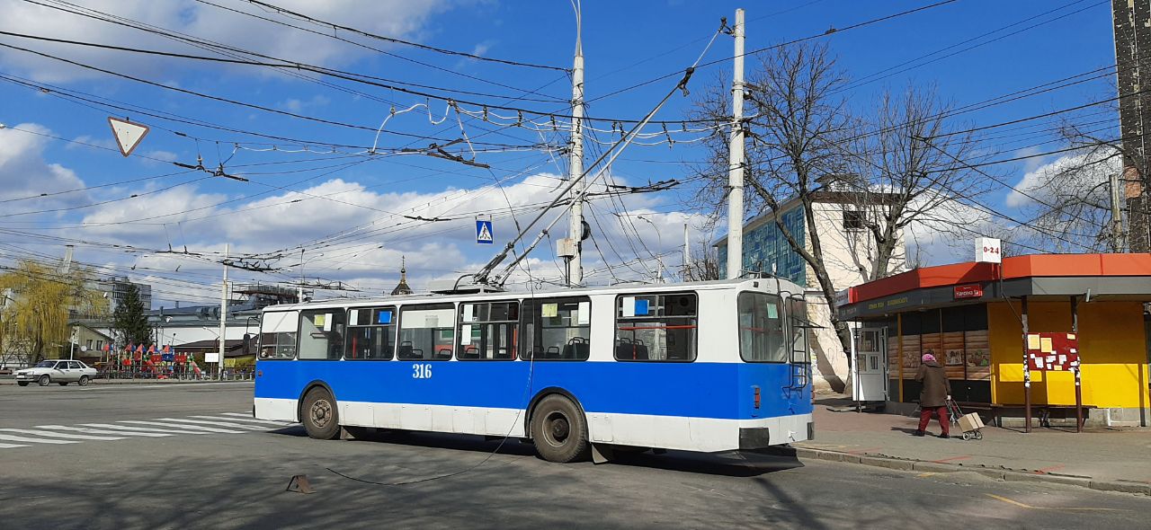 Винница, ЗиУ-682Г [Г00] № 316; Винница — Транспортные происшествия