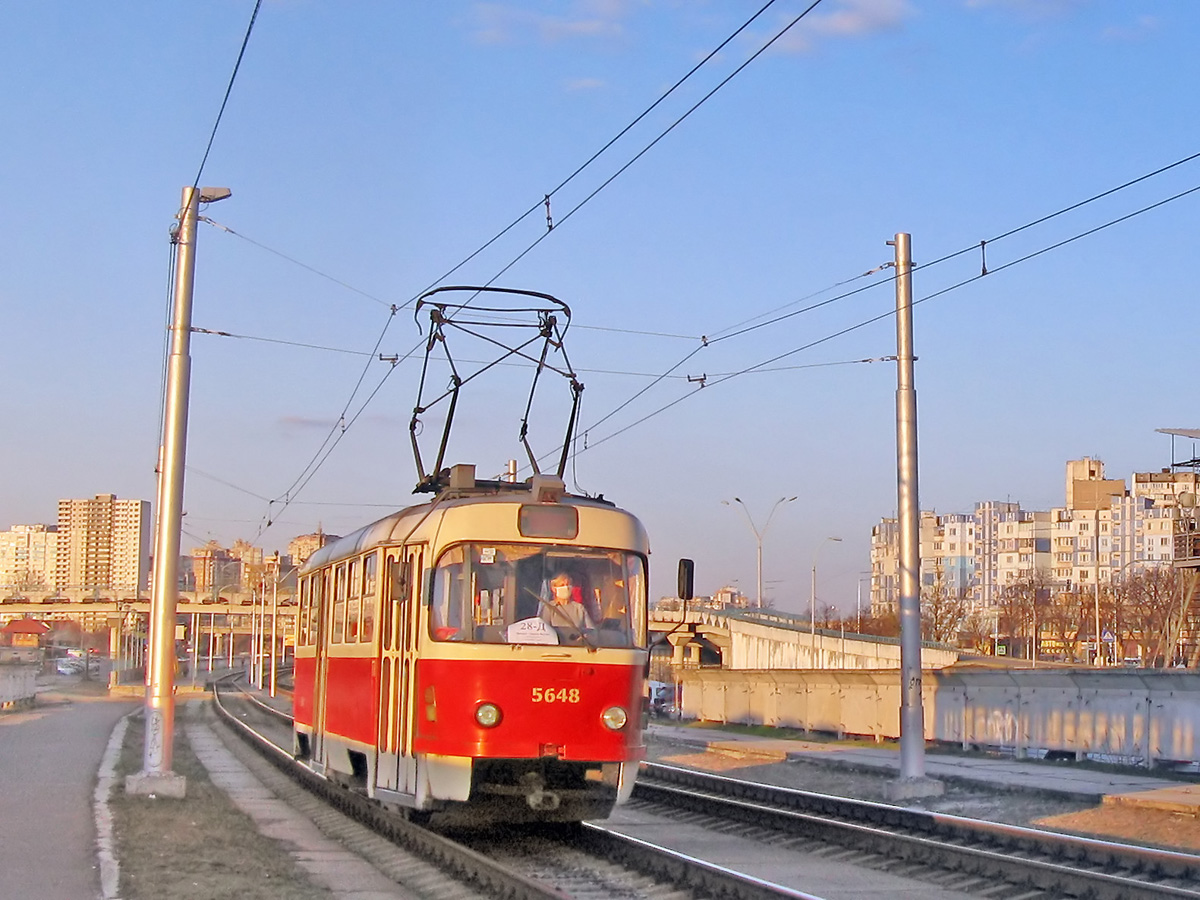 Киев, Tatra T3SUCS № 5648