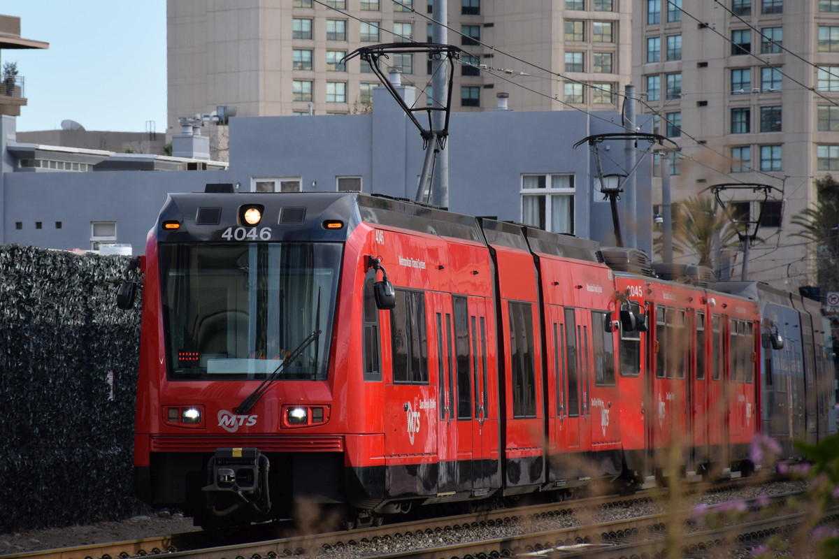 San Diego, Siemens S70 LRV № 4046 San Diego, Siemens S70 LRV № 4046