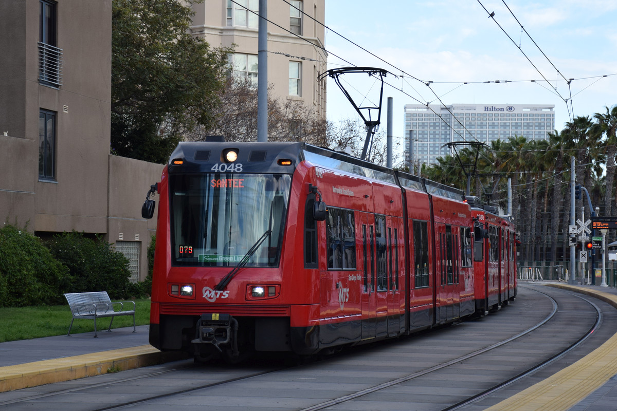 San Diego, Siemens S70 LRV # 4048 San Diego, Siemens S70 LRV # 4048