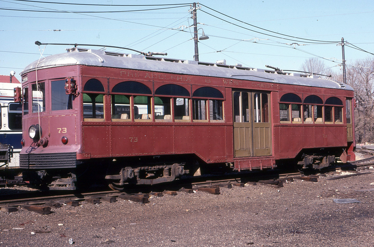 Филадельфия, Четырёхосный моторный Brill № 73