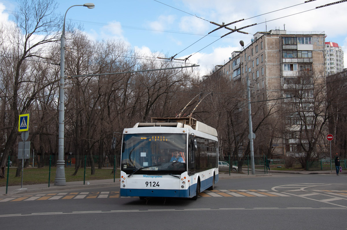 Москва, Тролза-5265.00 «Мегаполис» № 9124
