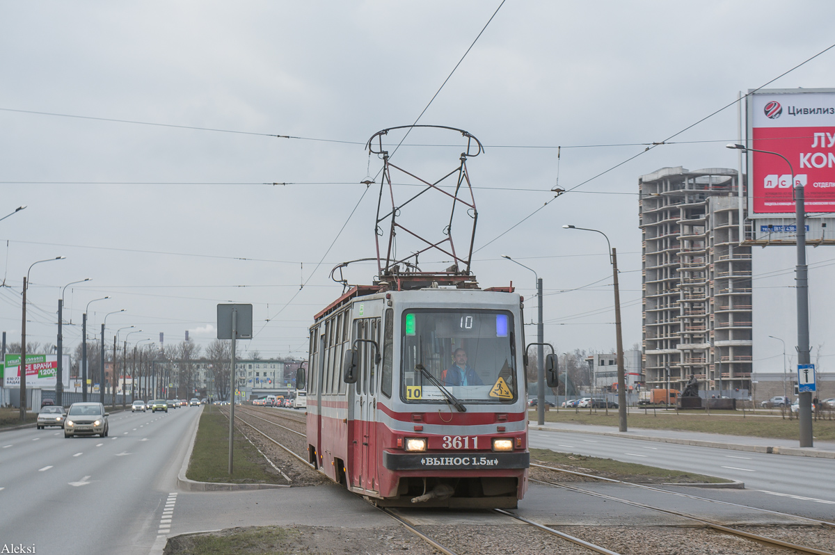 Санкт-Петербург, ТС-77 № 3611