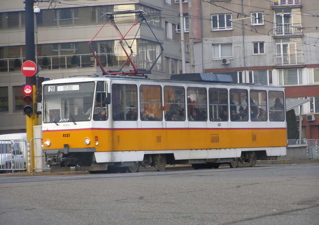 София, Tatra T6B5B № 4137