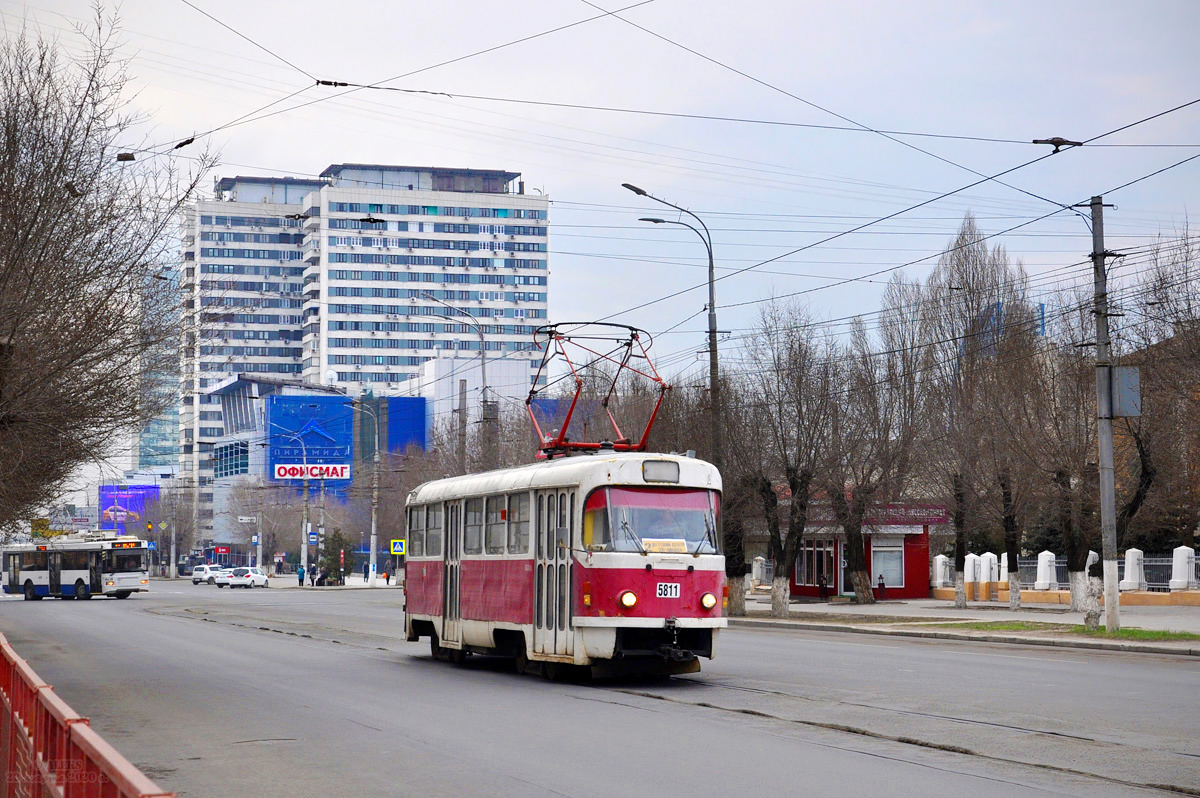 Волгоград, Tatra T3SU № 5811