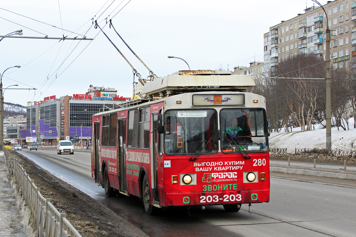 Мурманск, ЗиУ-682 КР Иваново № 280