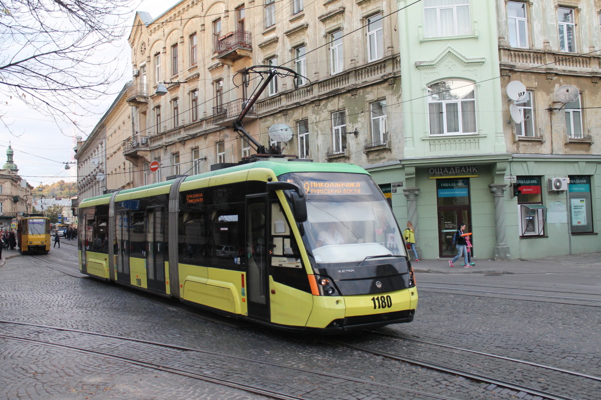 Львов, Electron T3L44 № 1180