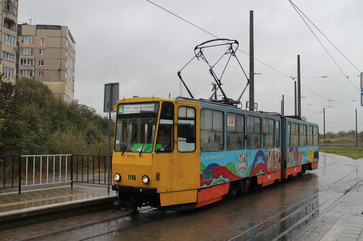 Львов, Tatra KT4SU № 1118
