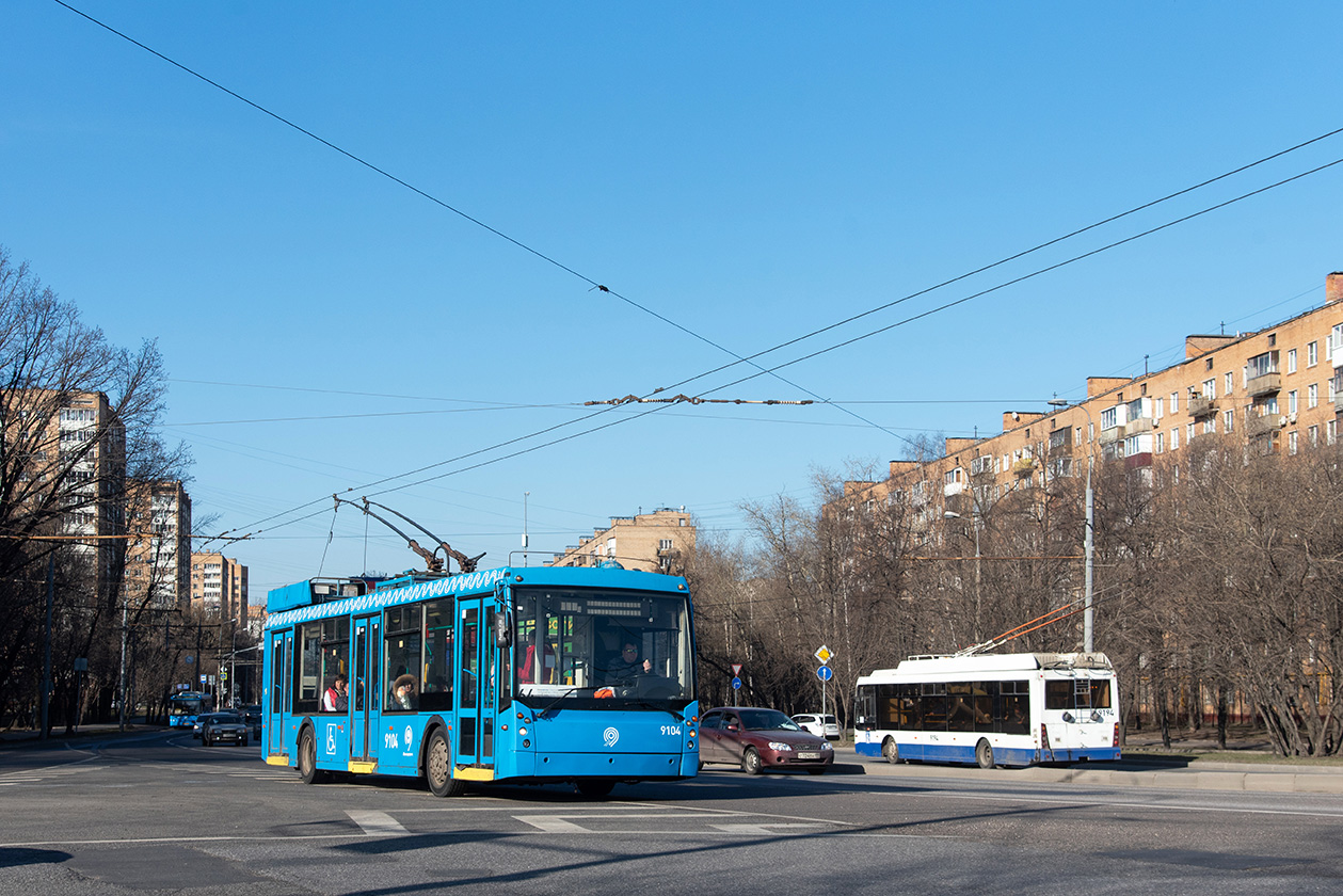 Москва, Тролза-5265.00 «Мегаполис» № 9104