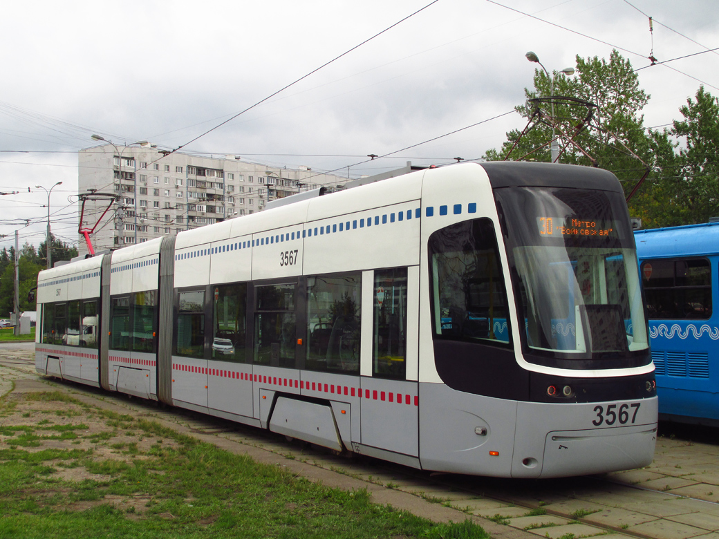 Москва, 71-414 (Pesa Fokstrot) № 3567