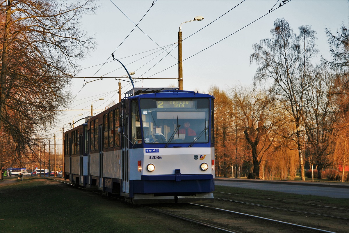 Рига, Tatra T6B5SU № 32036