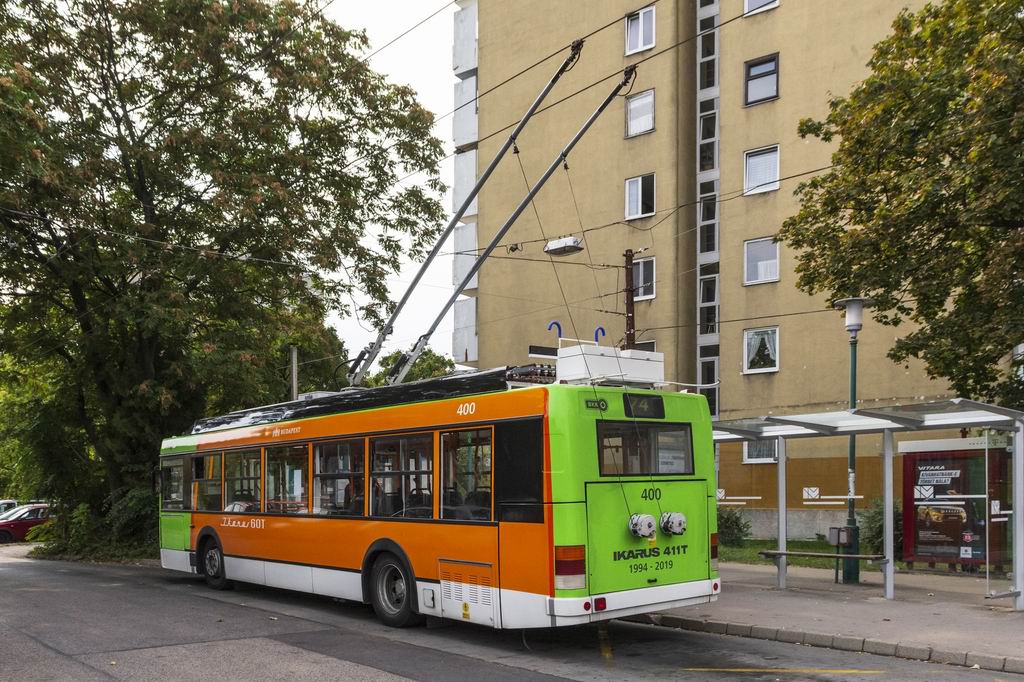 Будапешт, Ikarus 411T № 400