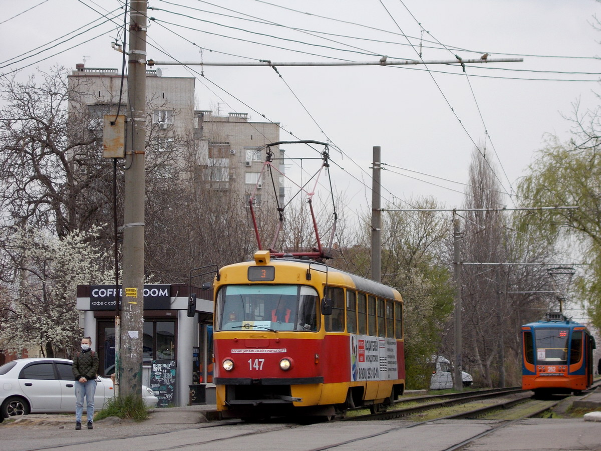Краснодар, Tatra T3SU № 147