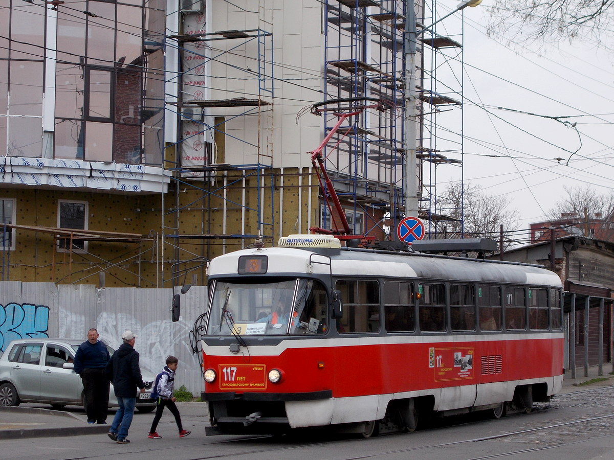 Краснодар, Tatra T3SU КВР МРПС № 117