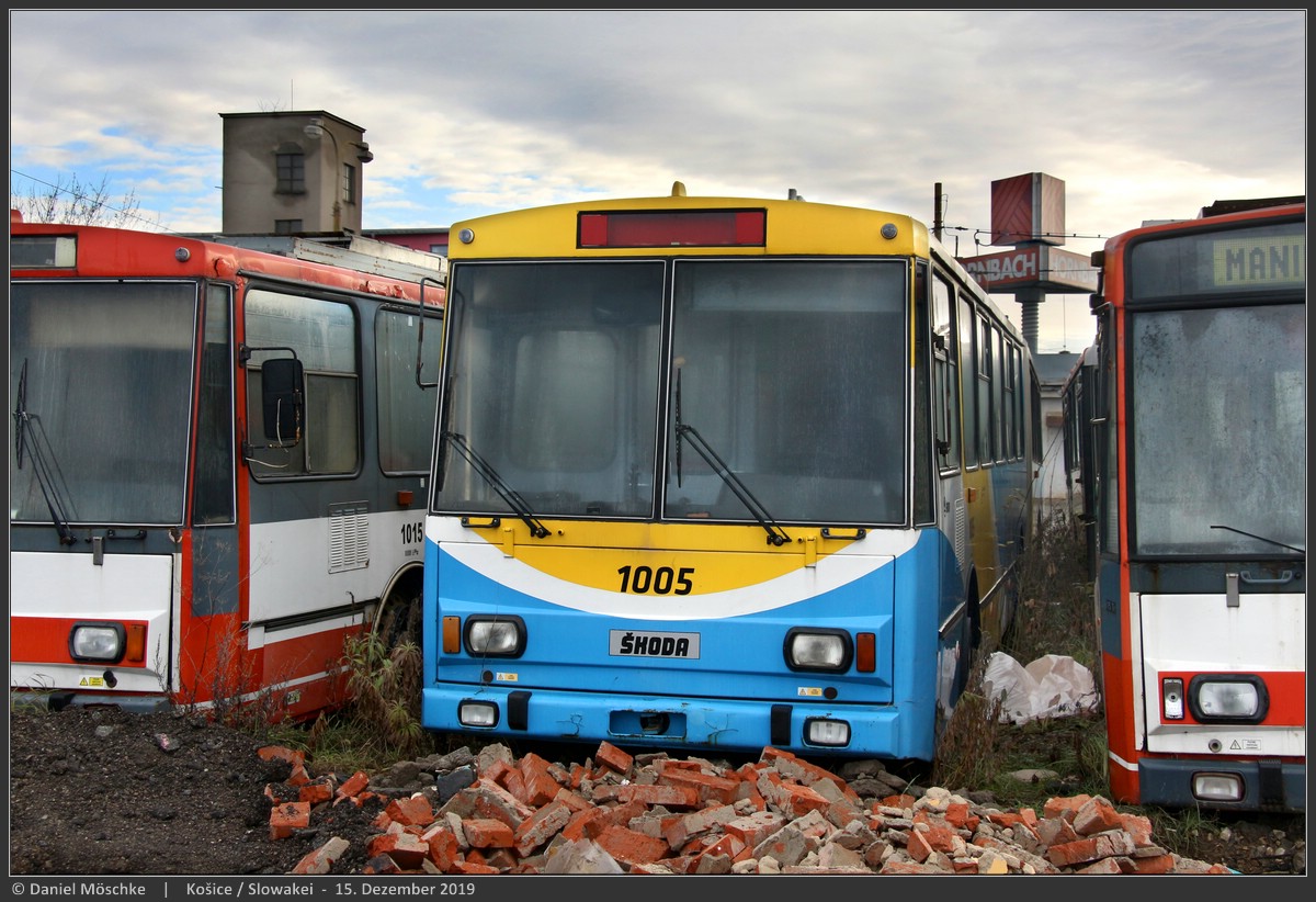 Кошице, Škoda 15Tr10/7 № 1005