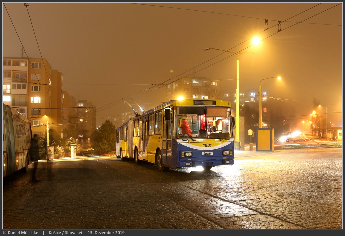 Кошице, Škoda 15Tr10/7 № 1001