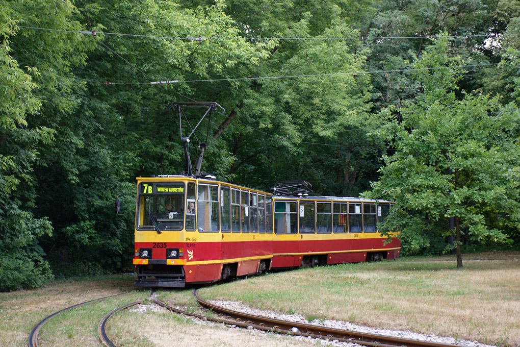 Лодзь, Konstal 805Na № 2635