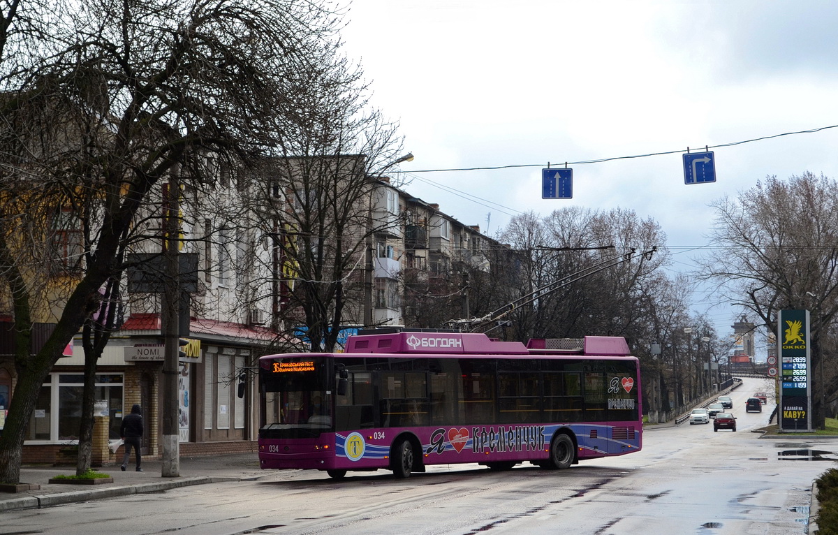 Кременчуг, Богдан Т70117 № 034