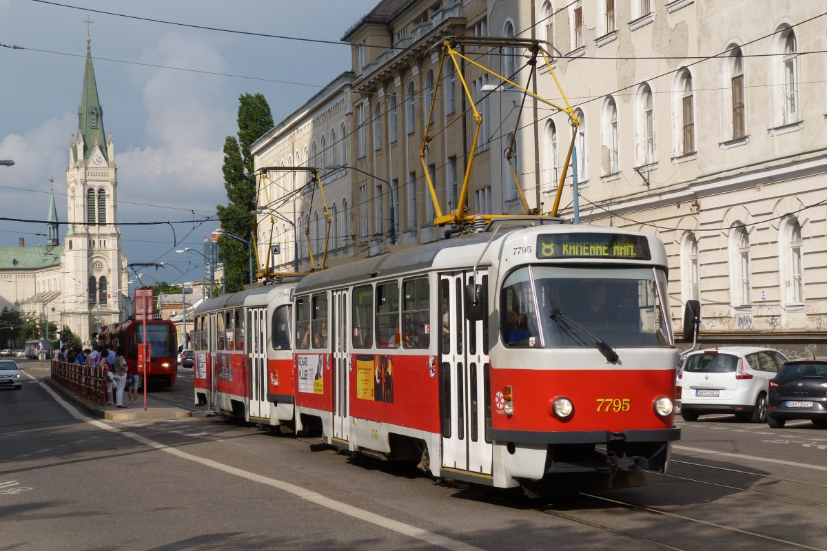 Братислава, Tatra T3P № 7795