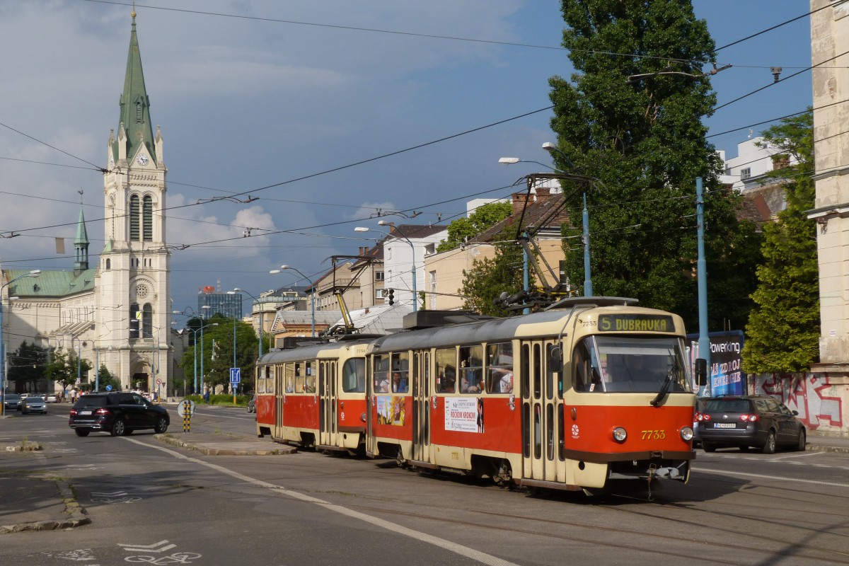Bratislava, Tatra T3M nr. 7733
