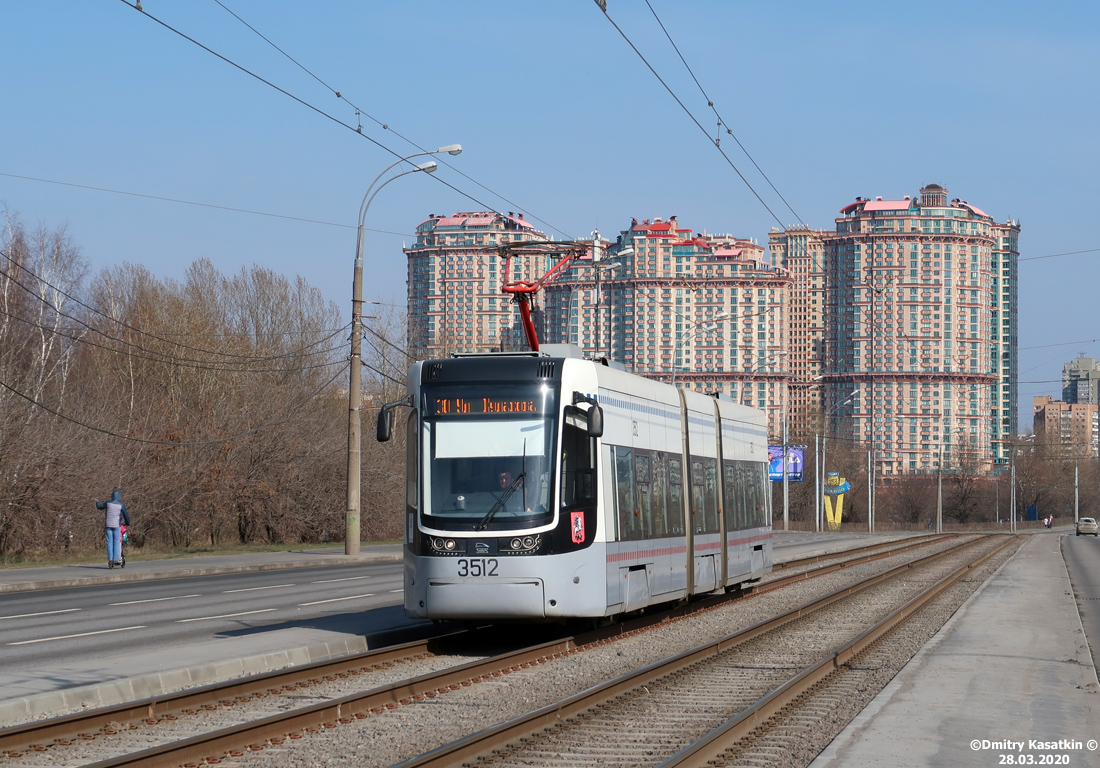 Москва, 71-414 (Pesa Fokstrot) № 3512