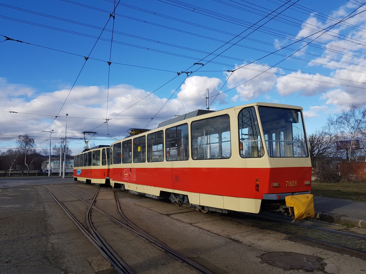 Братислава, Tatra T6A5 № 7928; Братислава, Tatra T6A5 № 7927