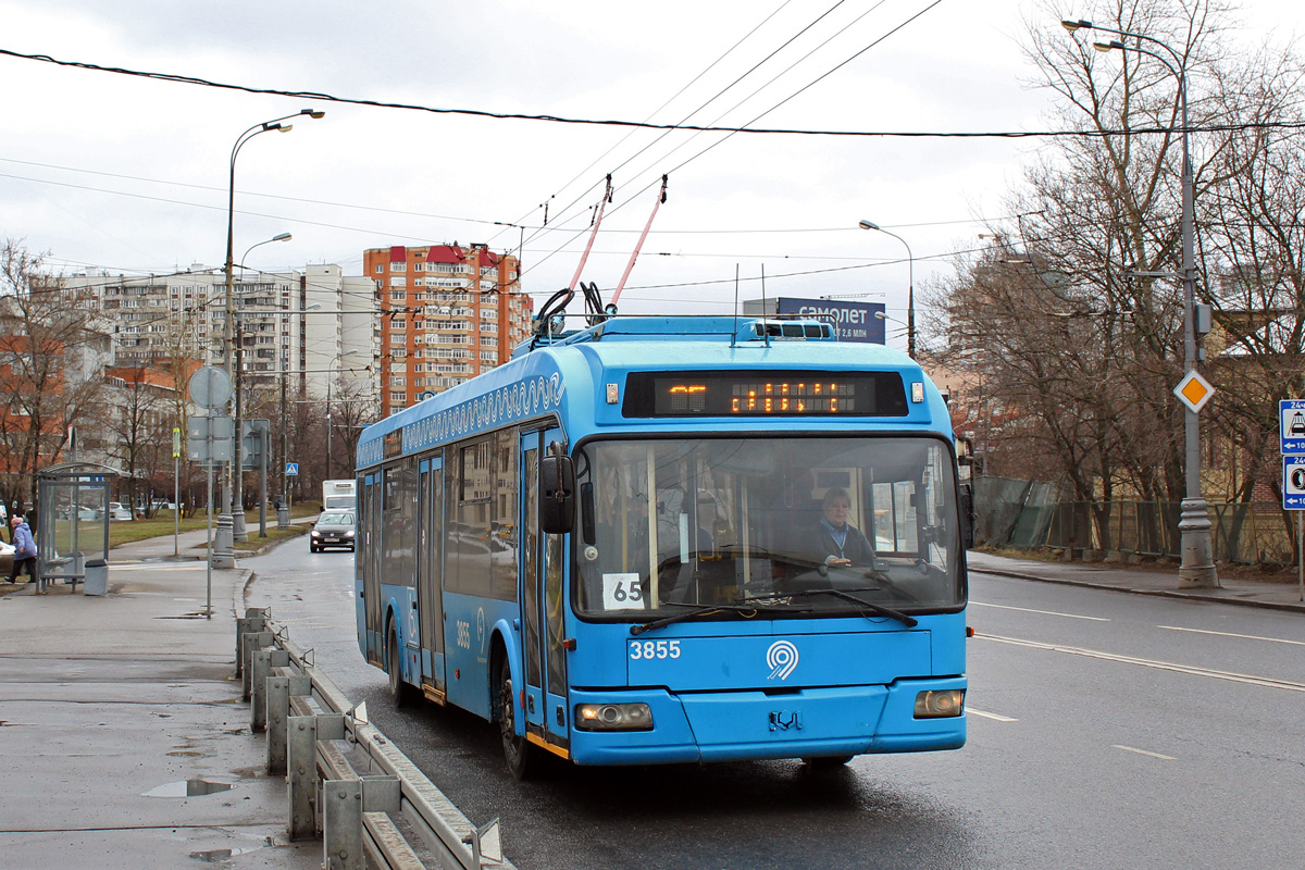 Москва, БКМ 321 № 3855