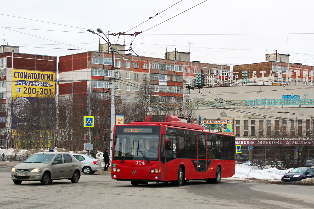 Мурманск, ВМЗ-5298.01 «Авангард» № 304