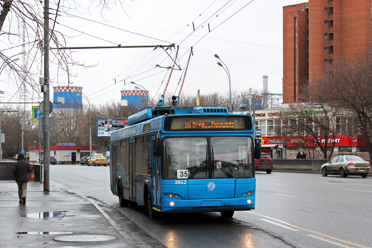 Москва, СВАРЗ-МАЗ-6235.00 № 3842