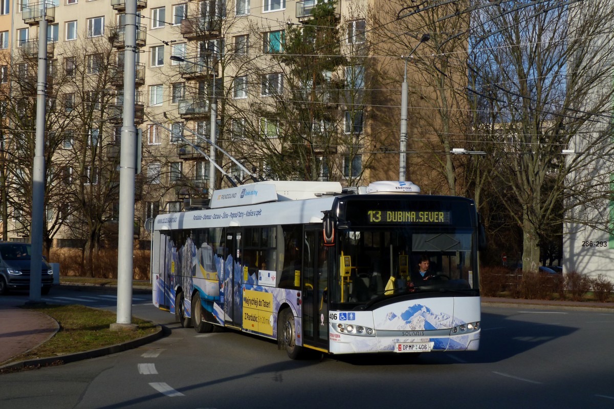 Пардубице, Škoda 28Tr Solaris III № 406