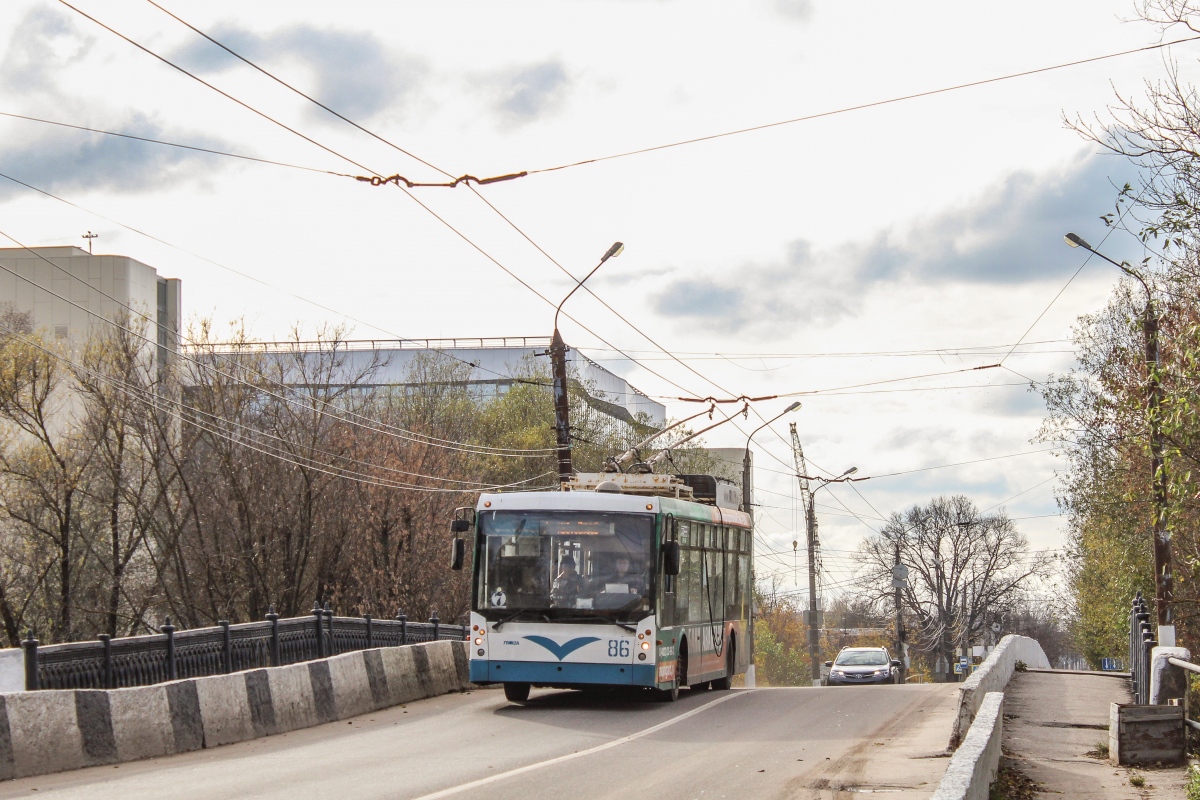 Тверь, Тролза-5265.00 «Мегаполис» № 86; Тверь — Последние годы тверского троллейбуса (2019 — 2020 гг.)