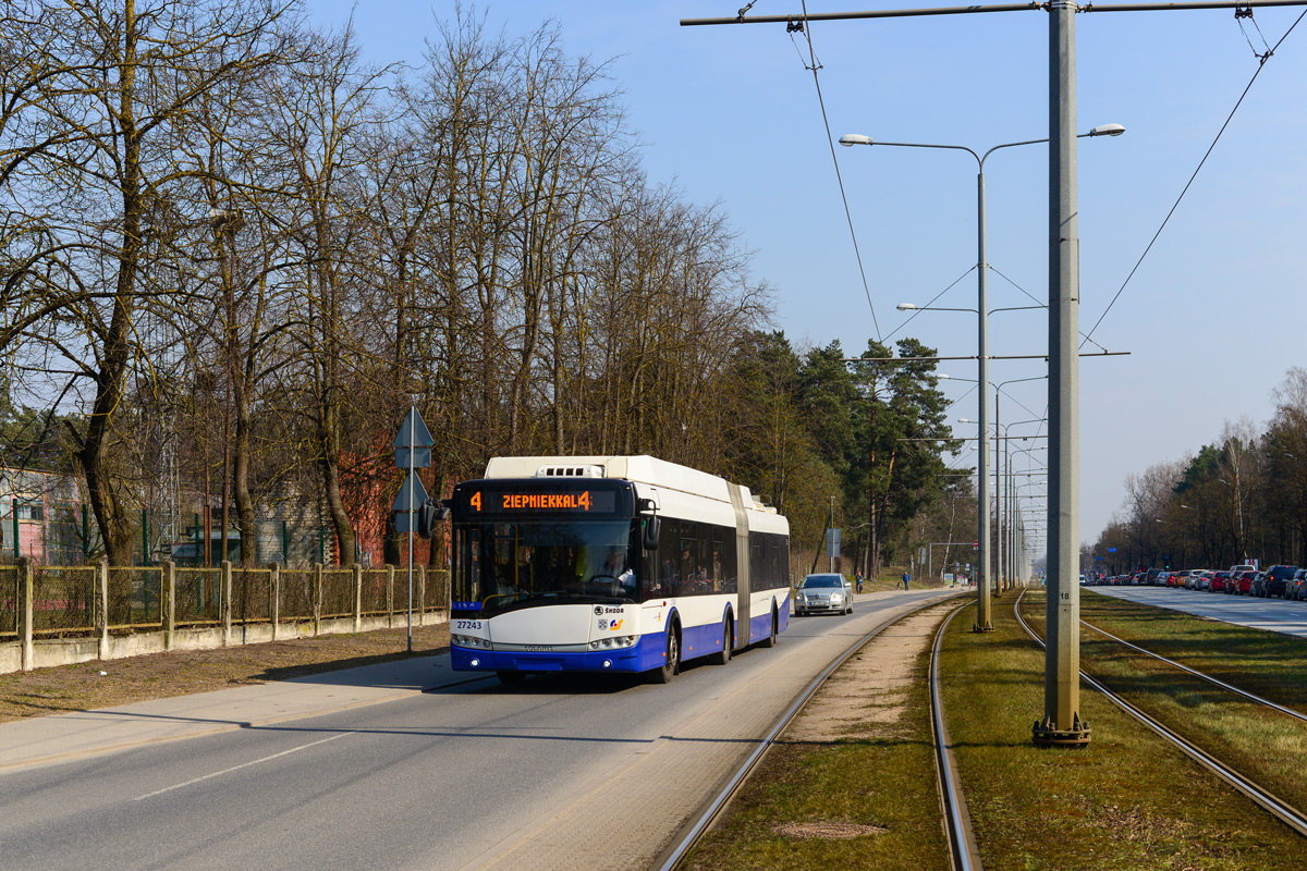 Рига, Škoda 27Tr Solaris III № 27243