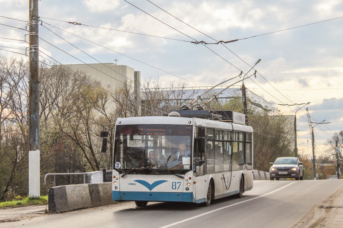 特维尔, Trolza-5265.00 “Megapolis” # 87; 特维尔 — The last years of the Tver trolleybus (2019 — 2020)