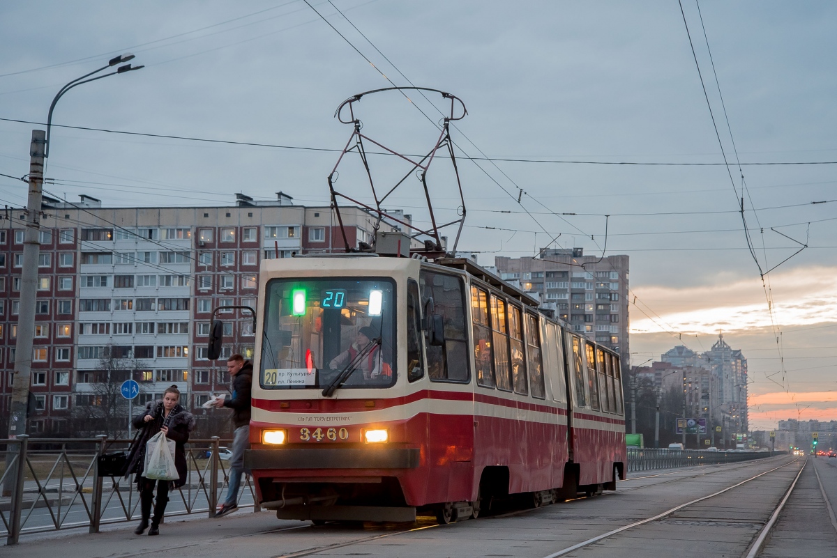 Санкт-Петербург, ЛВС-86К-М № 3460
