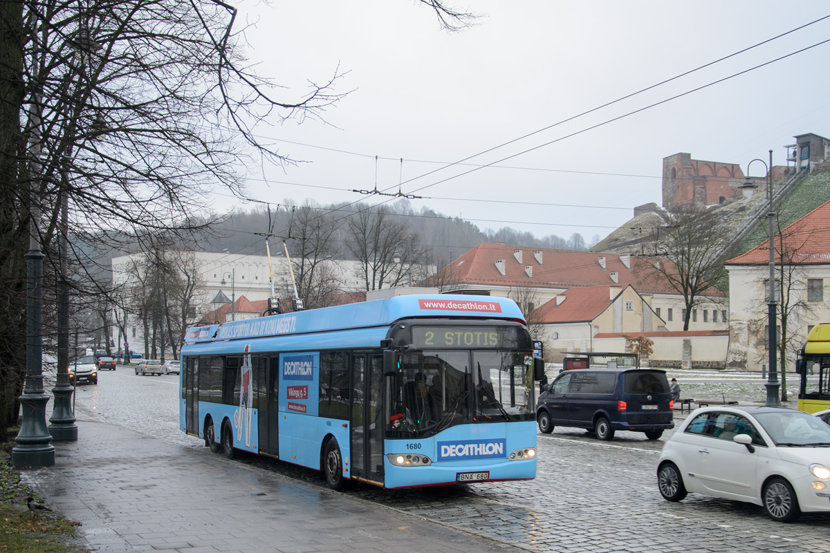Вільнюс, Solaris Trollino II 15 AC № 1680