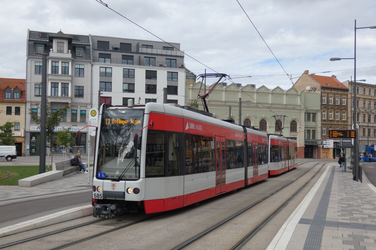 Галле, Bombardier MGT-K № 685