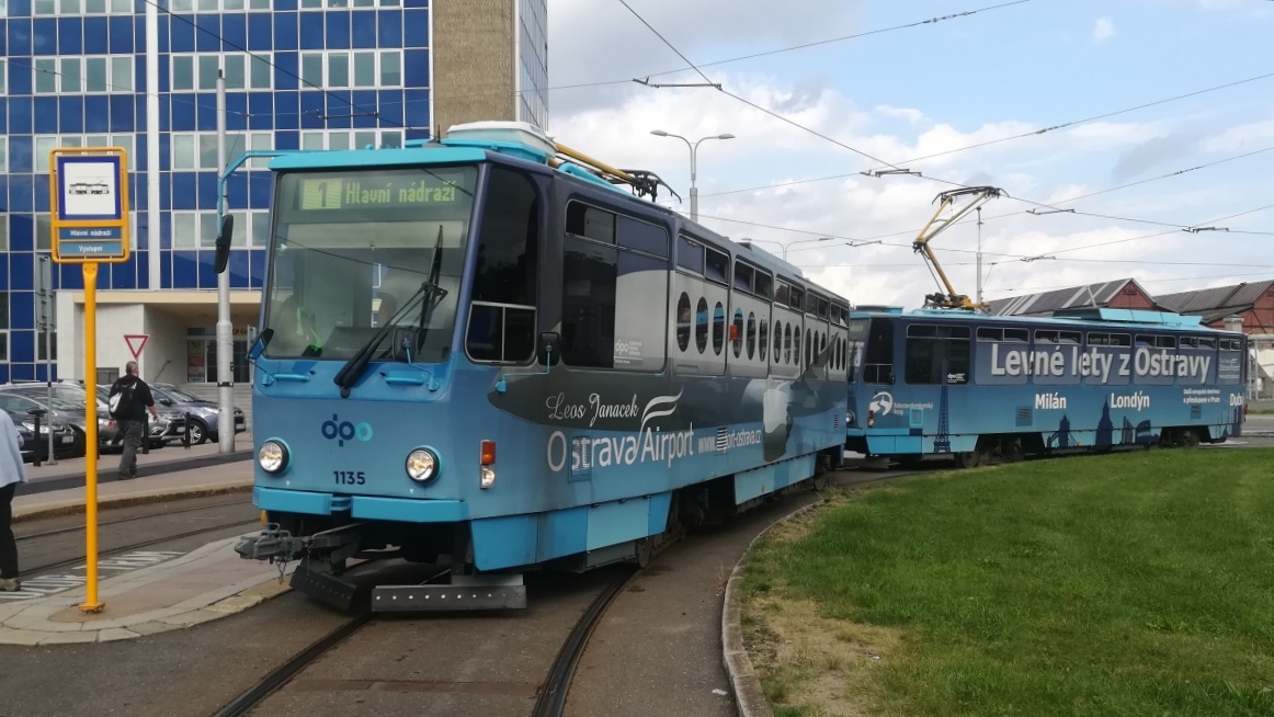 Острава, Tatra T6A5 № 1135; Острава, Tatra T6A5 № 1131