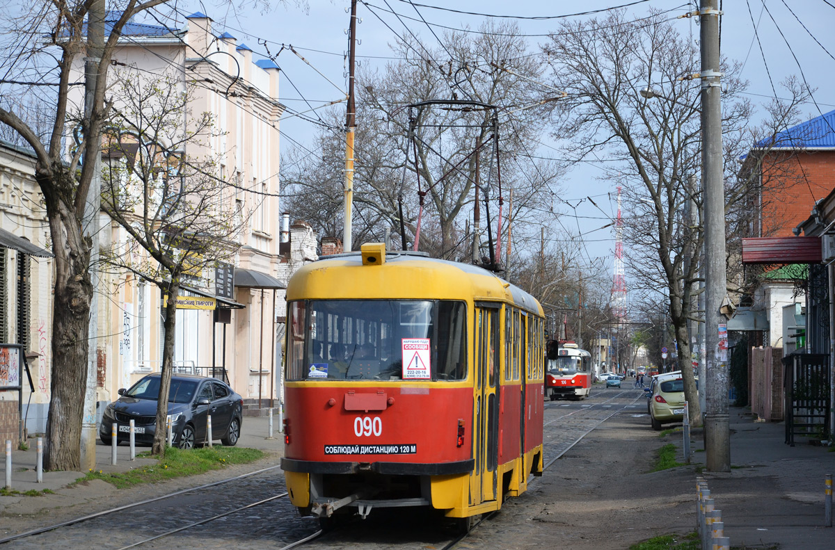 Краснодар, Tatra T3SU № 090