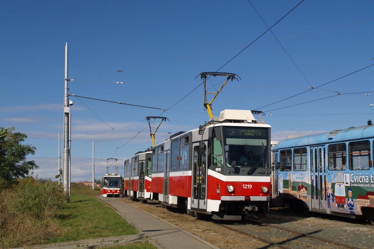 Брно, Tatra T6A5 № 1219; Брно, Tatra T6A5 № 1220