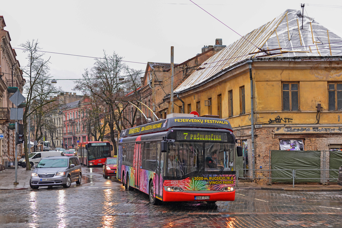 Вильнюс, Solaris Trollino II 15 AC № 2712