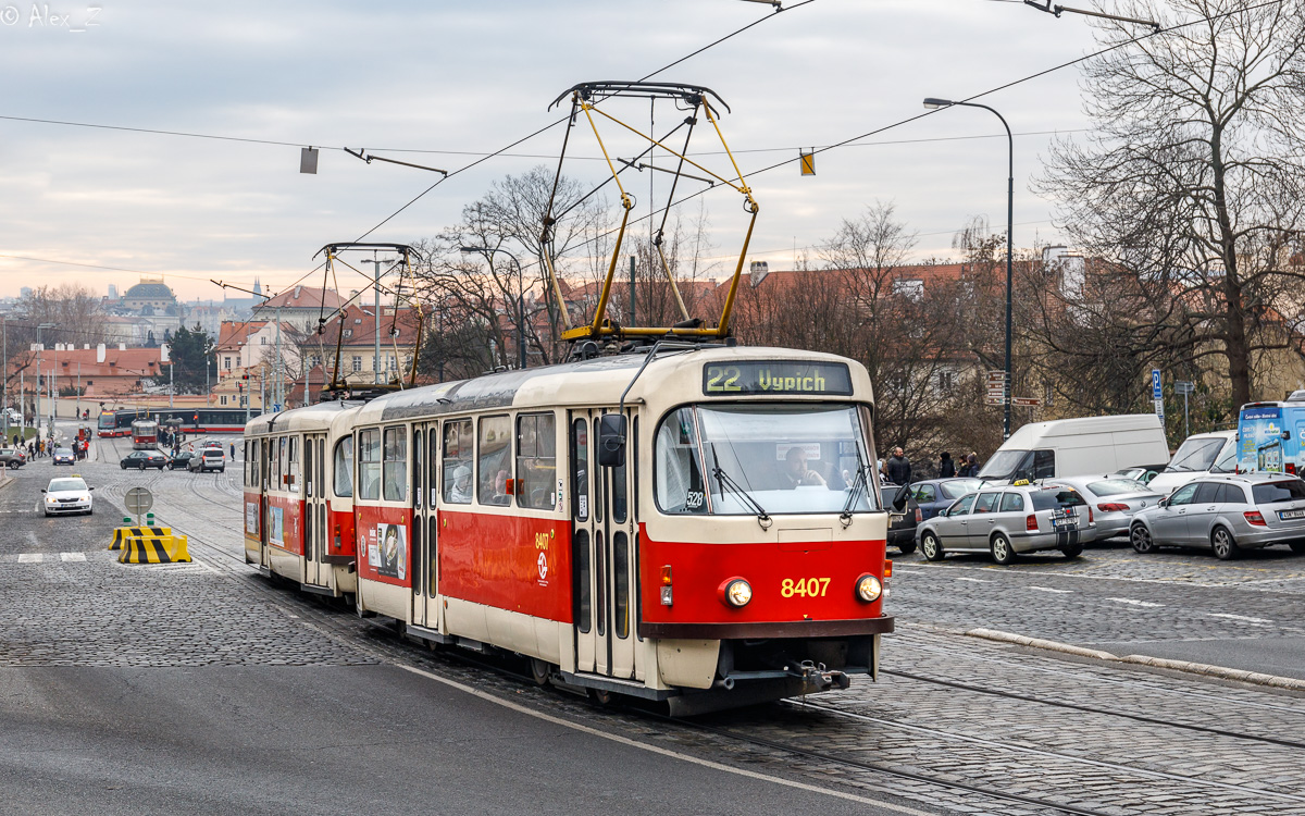 Praga, Tatra T3R.P Nr 8407