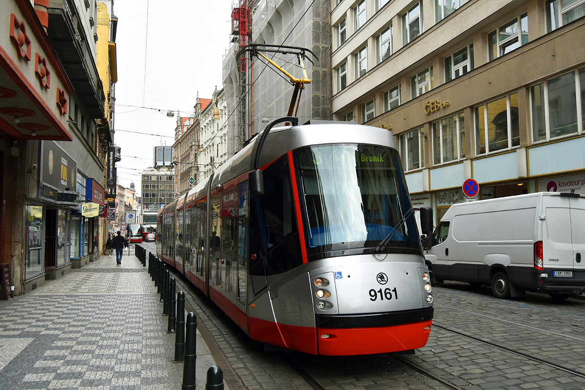 Прага, Škoda 14T Elektra № 9161