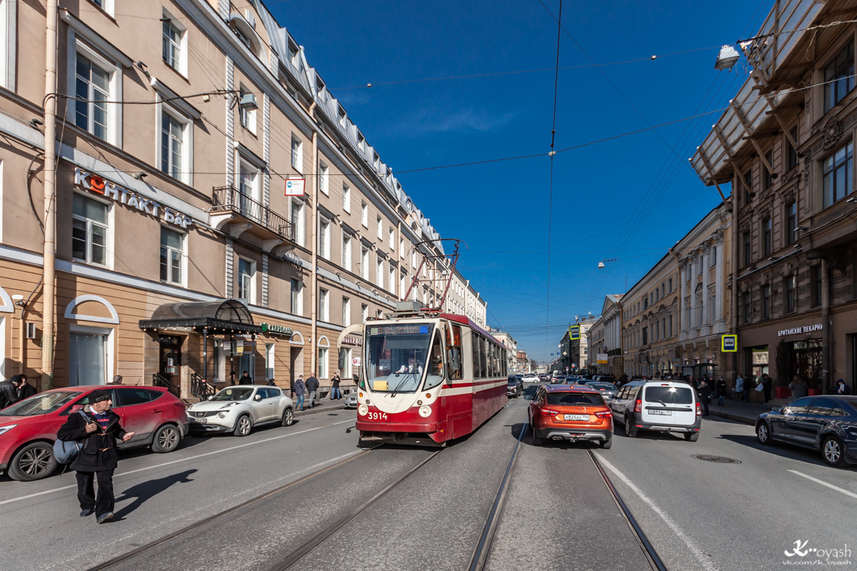 სანქტ-პეტერბურგი, 71-134A (LM-99AVN) № 3914