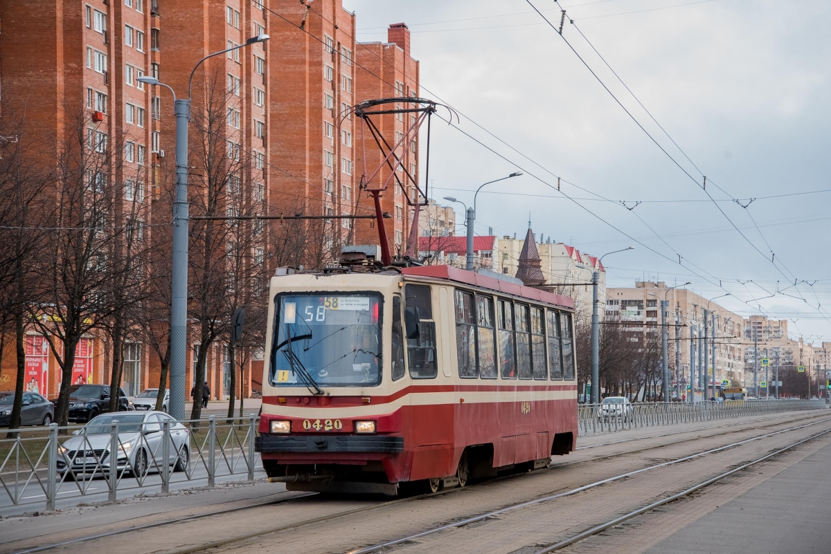 Санкт-Петербург, 71-134К (ЛМ-99К) № 0420